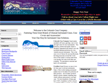 Tablet Screenshot of coloradocase.com